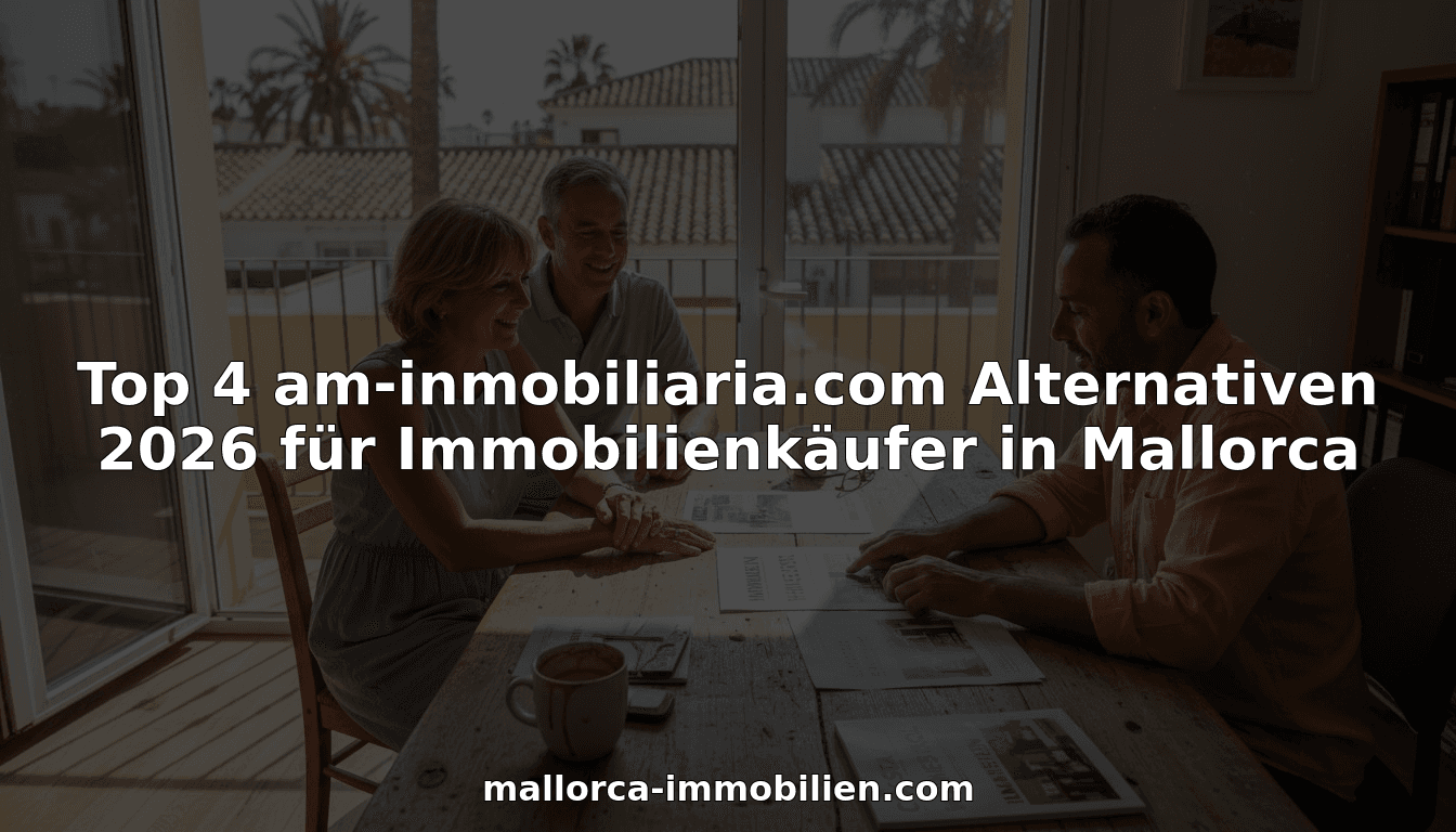 Top 4 am-inmobiliaria.com Alternativen 2026 für Immobilienkäufer in Mallorca