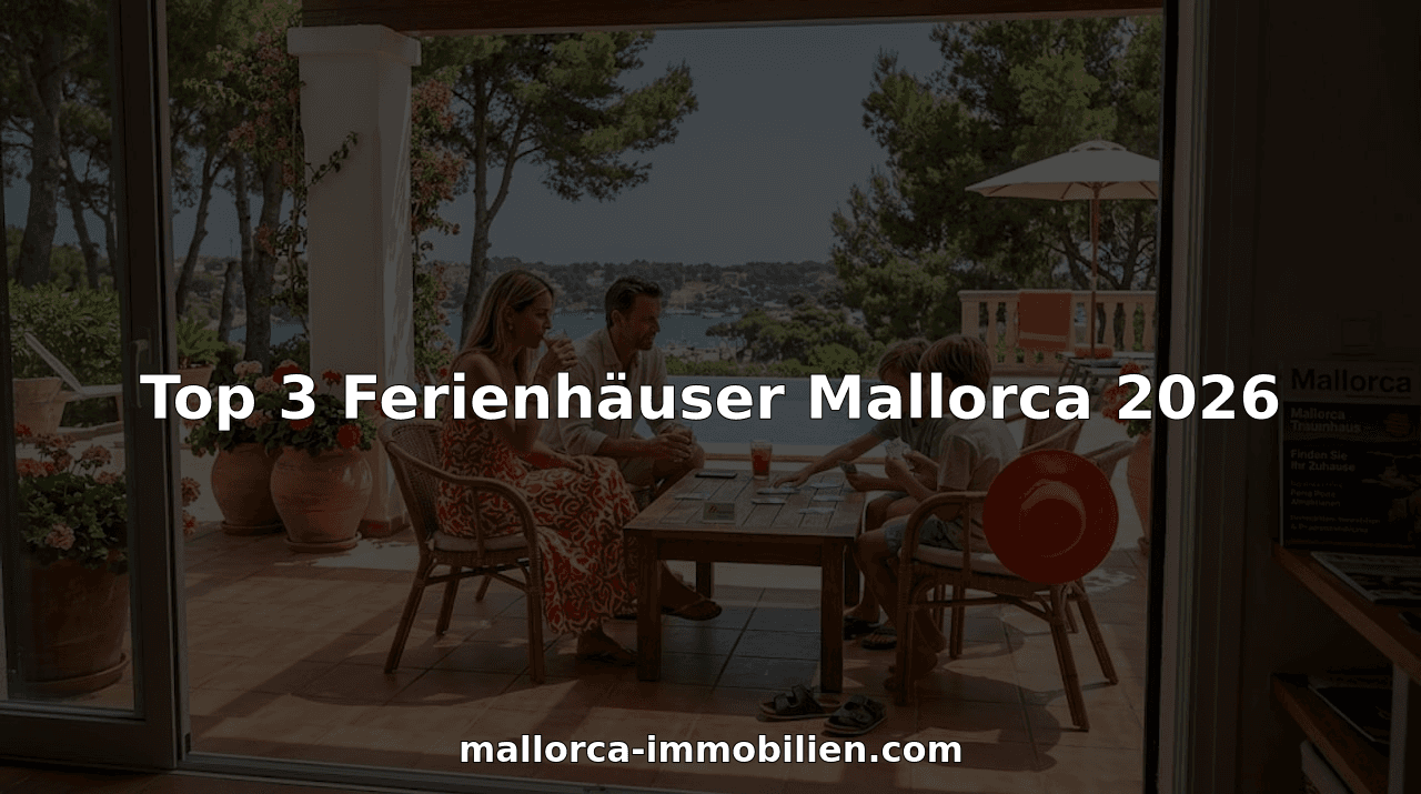 Top 3 Ferienhäuser Mallorca 2026