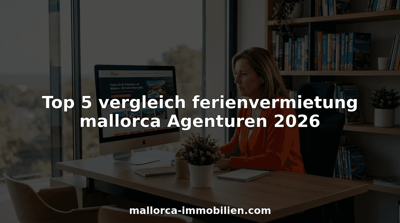 Top 5 vergleich ferienvermietung mallorca Agenturen 2026
